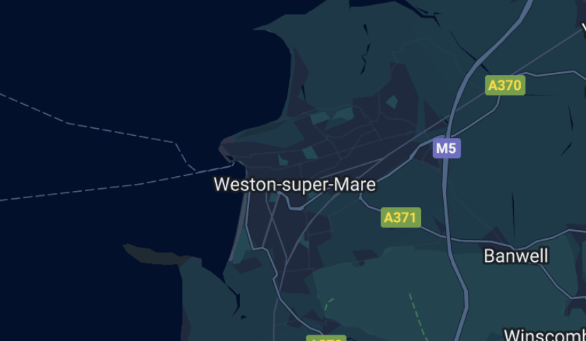 DanHollick's tweet image. english town names are not serious.