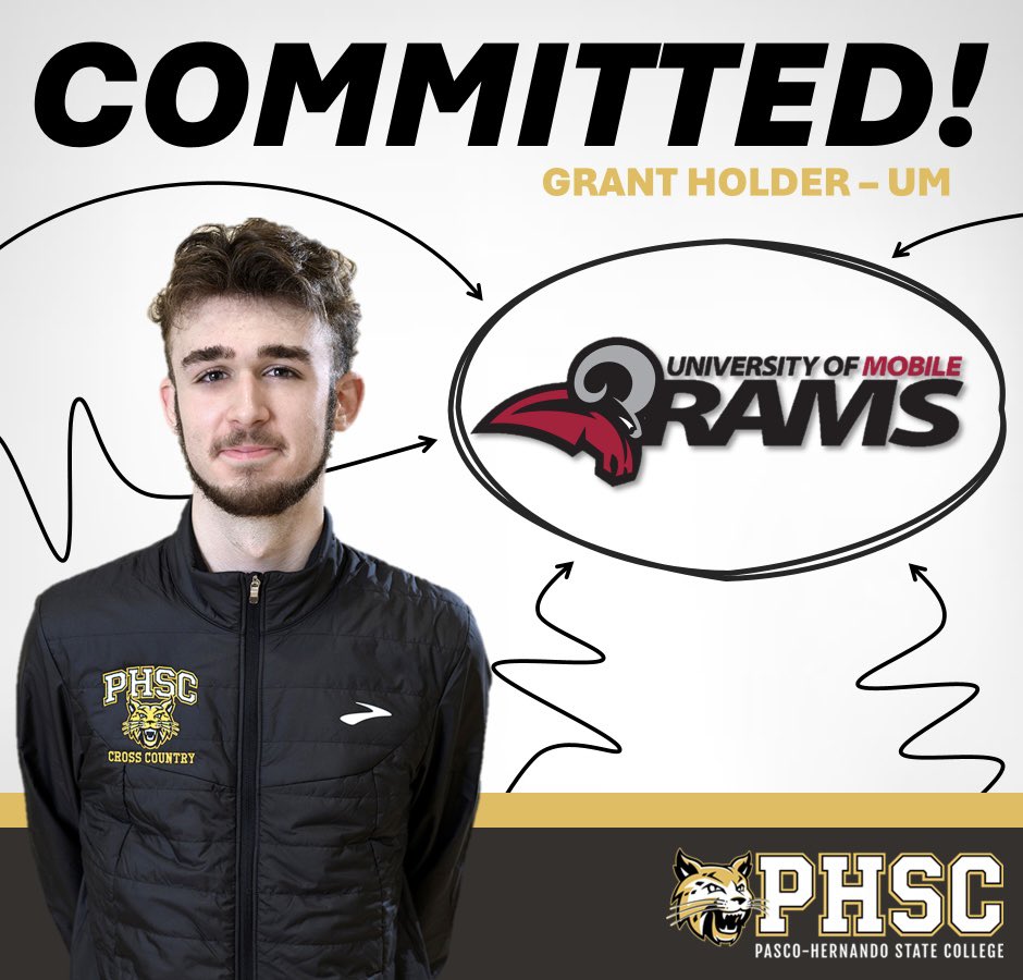 AthleticsPHSC's tweet image. COMMITTED. Grant Holder of the Men’s Cross Country Team has committed to University of Mobile!
PHSC Athletics wishes you the best of luck in your future endeavors! Go Bobcats! 😼
#BackTheCats 🐾