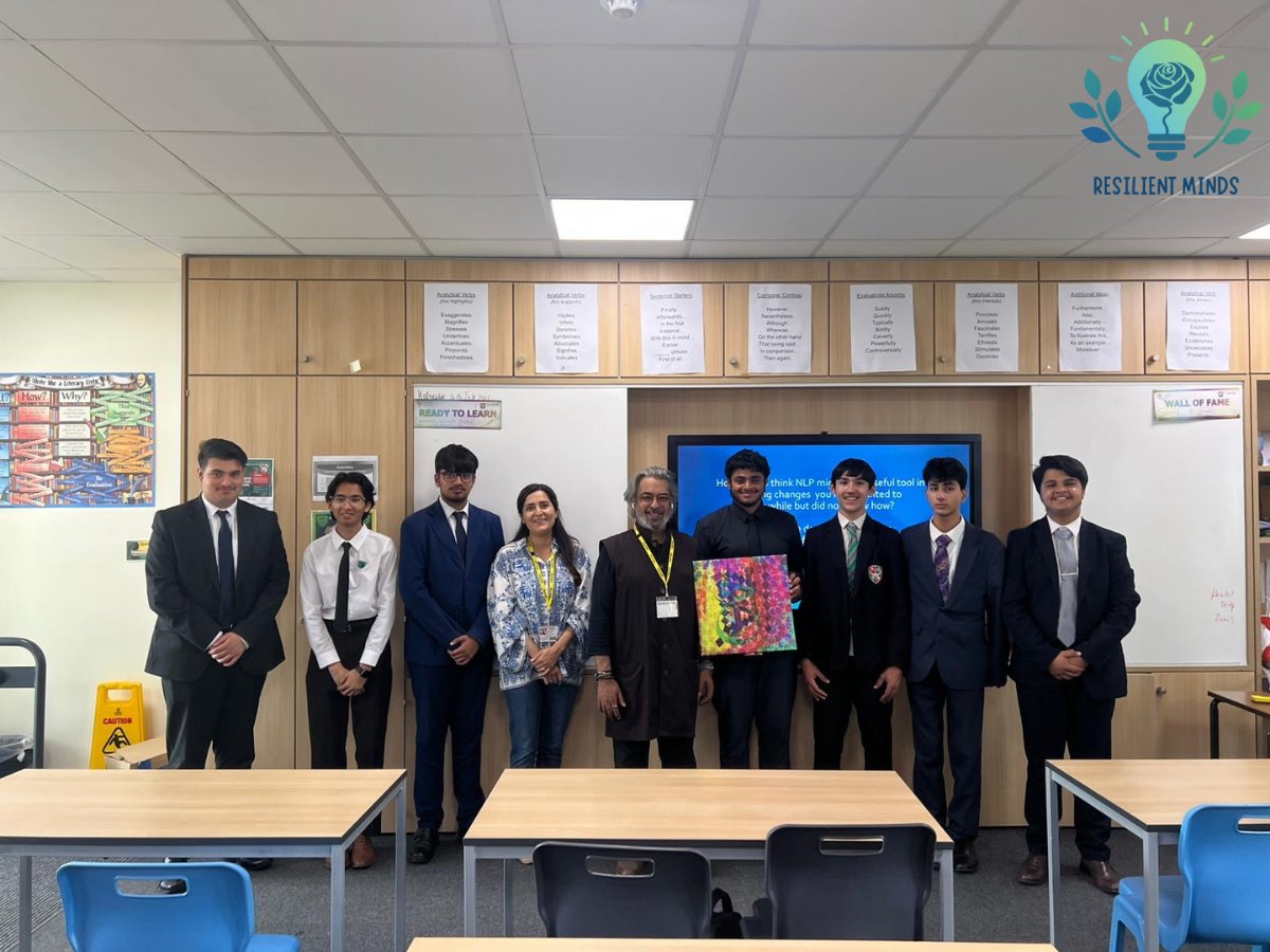 ChilternTSH's tweet image. Today at @ChallneyBoys, the boys enjoyed an exciting session with the talented Calligraphy Artist Samir Malik, who mentored the boys around Neuro Linguistic programming. This was facilitated by Sabah Gilani Obe who is a social entrepreneur. The boys have learnt and undertaken…