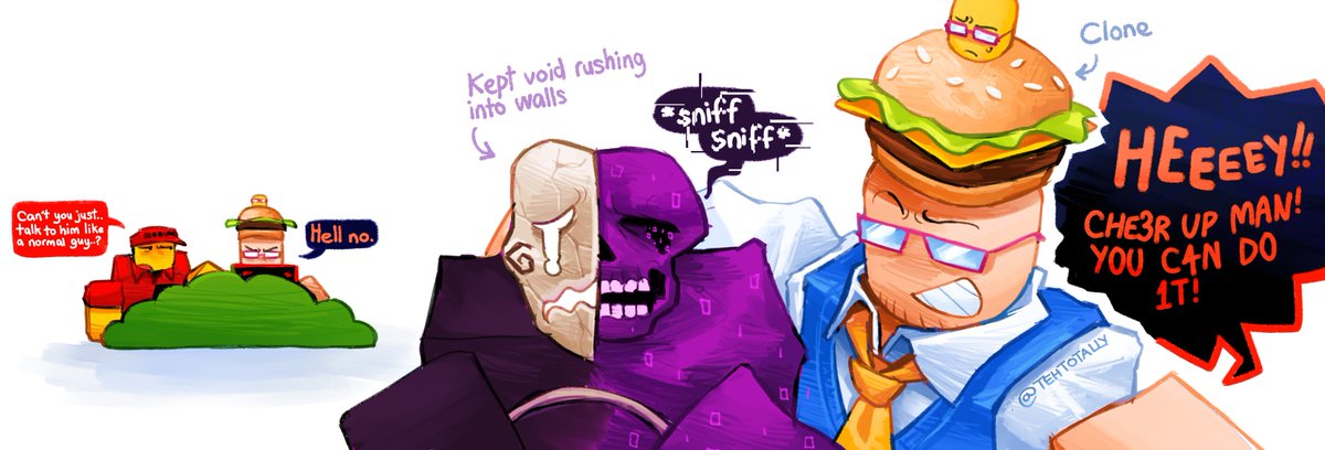 TehTotally's tweet image. my contribution to these two,, #forsaken #forsakenroblox