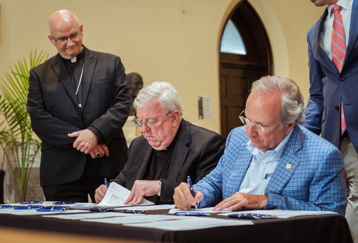 With gratitude and hope, we formalized a historic partnership yesterday between <a href="/DetroitSteAnne/">Ste Anne</a> and the Pulte Family Charitable Foundation. May this endeavor bear lasting fruit for the Church, the city of Detroit, and all who seek the presence of God in this sacred place.