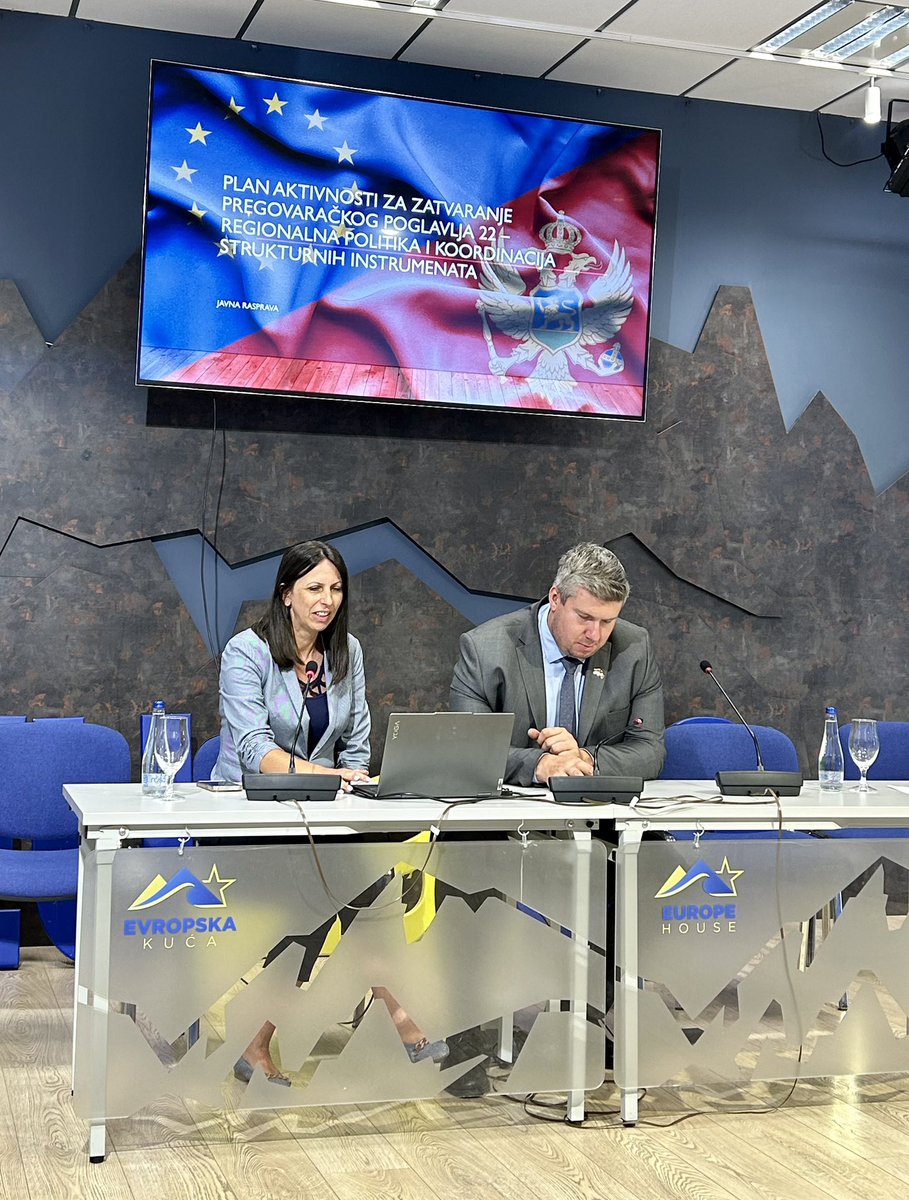 me4eu's tweet image. ⸻
📍 Javne konsultacije: Spremni za Kohezionu politiku EU uz partnerstvo!
Danas smo u Evropskoj kući razgovarali o Nacrtu plana aktivnosti za ispunjavanje zahtjeva Kohezionе politike u okviru pregovaračkog poglavlja 22. 🇪🇺