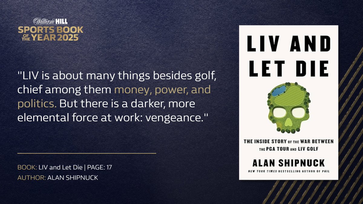 This year’s British Open will see the biggest contingent of LIV Golf players in any major since 2023 (19). 👀

Author <a href="/AlanShipnuck/">Alan Shipnuck</a> breaks down the inside story of the battle between the PGA Tour and LIV Golf in his #WHSBOTY 2024 entry, 𝐋𝐈𝐕 𝐚𝐧𝐝 𝐋𝐞𝐭 𝐃𝐢𝐞. ⛳️

Is The