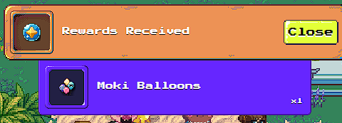 Lol I lowkey wished for the balloons since they looked cool, and got em first try.🥳 <a href="/pixels_online/">Pixels</a>