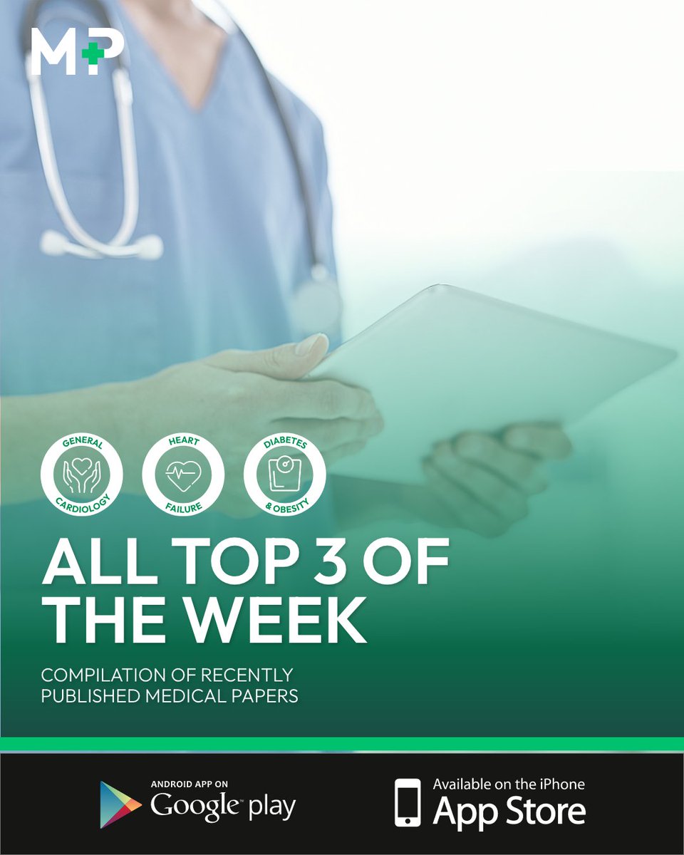 🔥 Ignite your medical knowledge with this weekly selection!
Access a curated compilation of the most recent and relevant medical papers in cardiology, heart failure, diabetes, and obesity. 🩺📚

📲 Explore it today in the #MedicalPortfolioApp 👉bit.ly/medical-portfo…