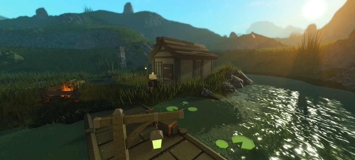 RBLX_KhronosDev's tweet image. What type of crops do you think you'll be able to harvest here? 👀🌱
Farming Adventures 2 releases within the next 23 days, or sooner! Gameplay footage soon. 🎥
Curious as to where FA2 gets its styles and themes from? open the thread below to find out!
#Roblox #RobloxDev #3dart