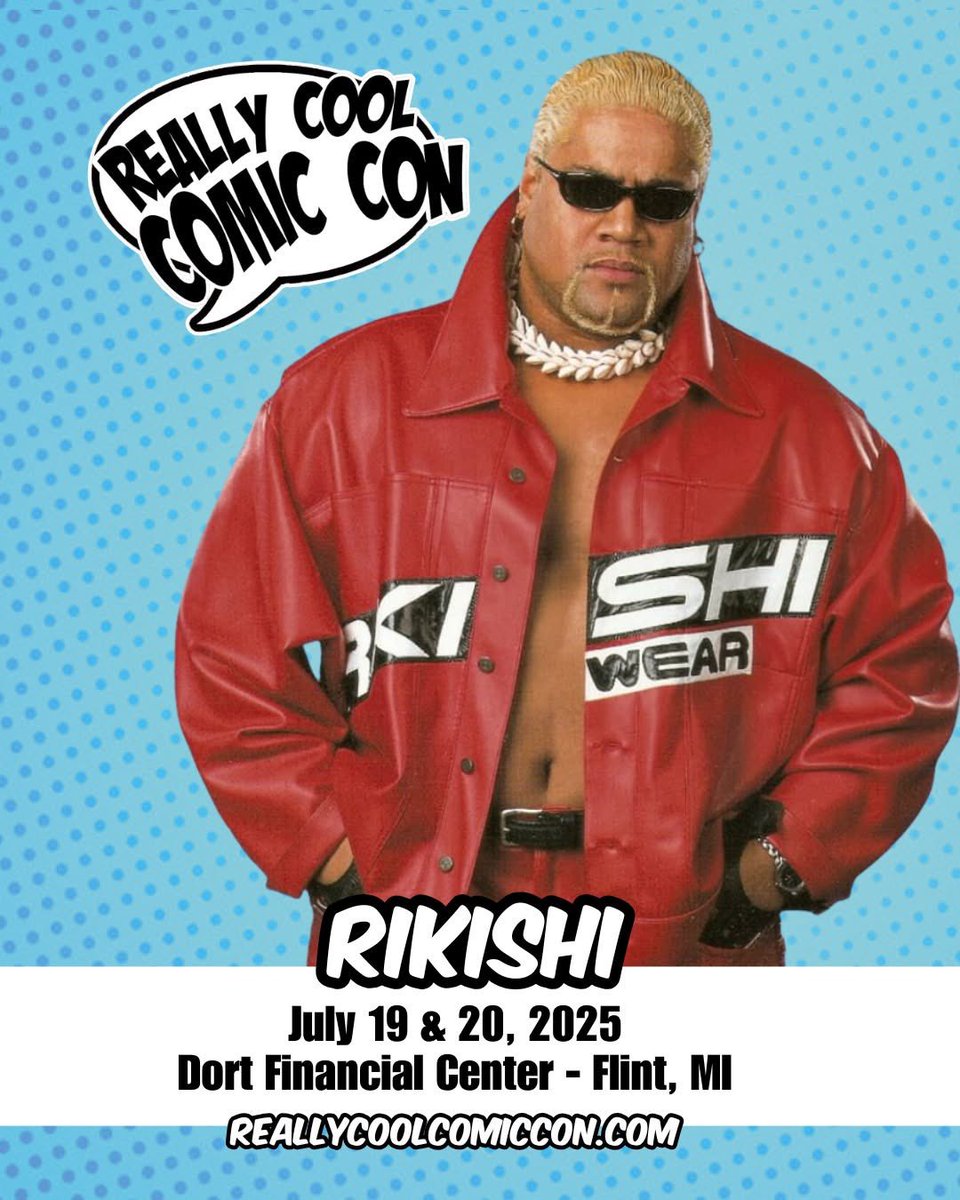 TheREALRIKISHI's tweet image. Next Stop this weekend Flint, Michigan @reallycoolcomiccon
Really Cool Comic COn
JULY 19 & 20, 2025
Dort Financial CenteR
3501 Lapeer Rd. Flint MI 48503
Located conveniently off of I-69 in Flint Michigan. Just East of 475 and not far from the 23/75 intersection.…
