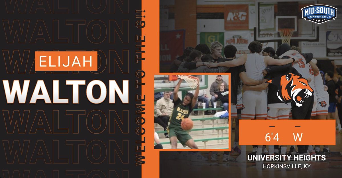 GtownTigersMBB's tweet image. As the 25-26 school year approaches, let’s welcome in some new Tigers!! 🐅🐅
Elijah Walton comes to us from University Heights Academy where he averaged 19 PPG & 8.3 RPG his Senior year! Welcome to the G! #TigerPride🐅