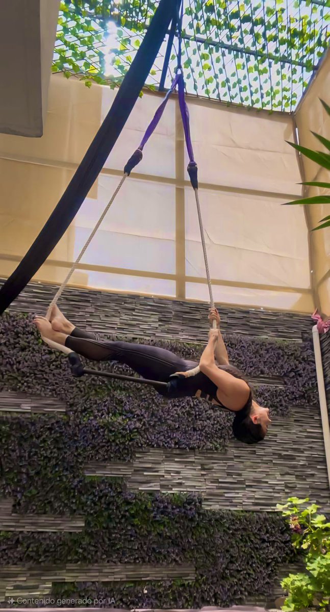 En el trapecio, la valentía y la gracia se encuentran en el vuelo.
Buenos días ☀️ 
#17JUL2025 #deporte #MujeresReales #mujeresfuertes