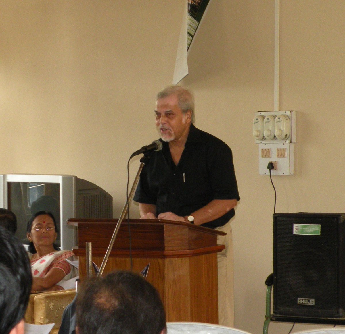 OBITUARY 
Puc fraternity is deeply saddened to hear the demise of our beloved Dr. S. Homchaudhury, former vice-principal of the college, and head of the department of Education. The college offers condolences to the bereaved family of Dr. Homchaudhury.