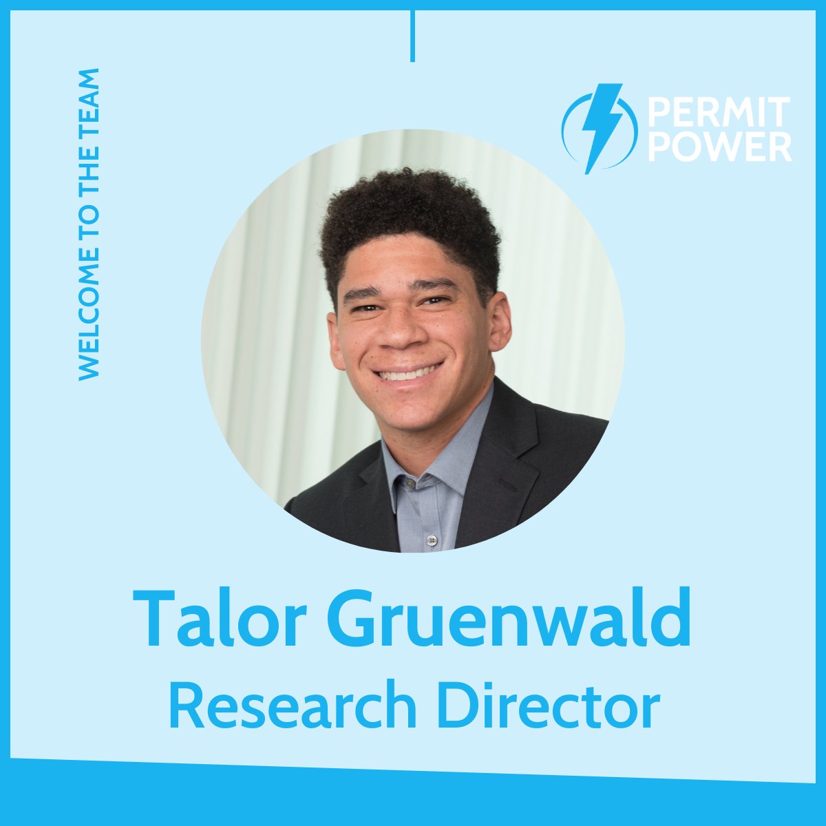 🚨 Big welcome to our new Research Director, Talor Gruenwald! 

Talor will help us develop policy and better showcase how cutting red tape makes it cheap and easy for Americans to power their lives with clean energy. 

We’re so excited to welcome Talor to the team!