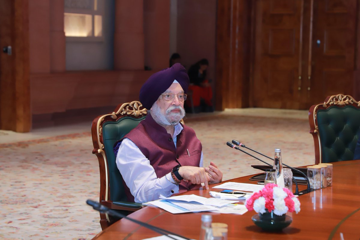 Hardeep Singh Puri (@hardeepspuri) on Twitter photo Our states are the core of India’s energy transformation and transition.
In the true spirit of cooperative federalism under the visionary leadership of PM Sh <a href="/narendramodi/">Narendra Modi</a> Ji, I was very happy to discuss the opportunities in the energy sector in their respective states with Our states are the core of India’s energy transformation and transition.
In the true spirit of cooperative federalism under the visionary leadership of PM Sh <a href="/narendramodi/">Narendra Modi</a> Ji, I was very happy to discuss the opportunities in the energy sector in their respective states with