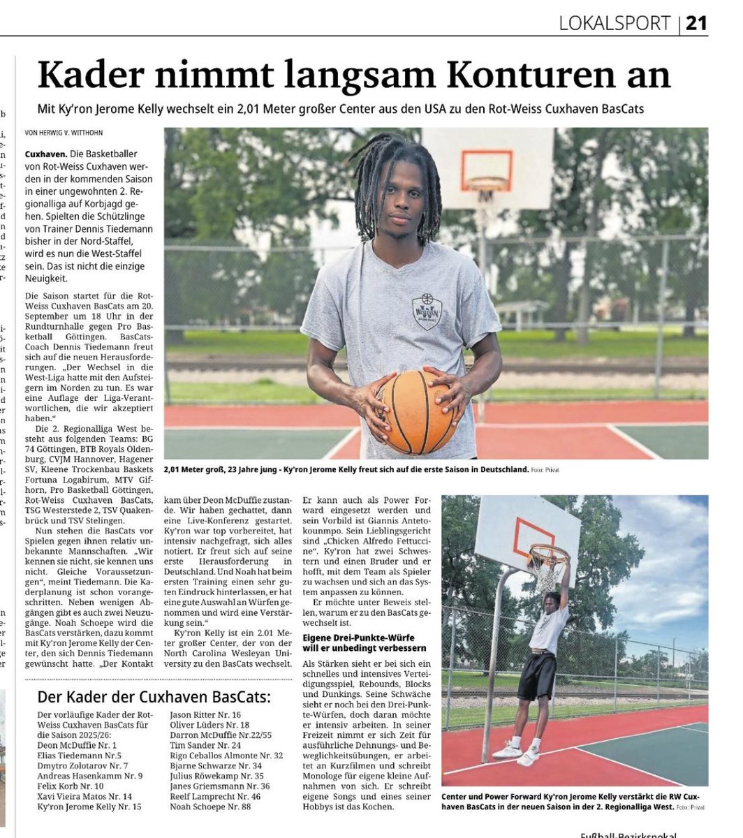 Ky’Ron Kelly ‘25 signs to play in Germany!