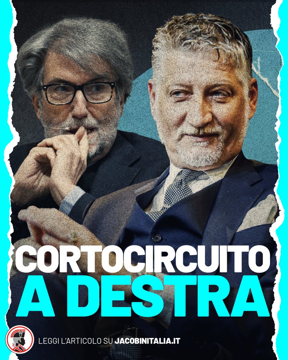 JacobinItalia's tweet image. Sorpresa: dopo anni di fiancheggiamento della destra al potere, Ernesto Galli della Loggia finisce nel mirino ministro della cultura Alessandro Giuli: l’egemonia sovranista finisce in un labirinto ideologico

jacobinitalia.it/cortocircuito-…