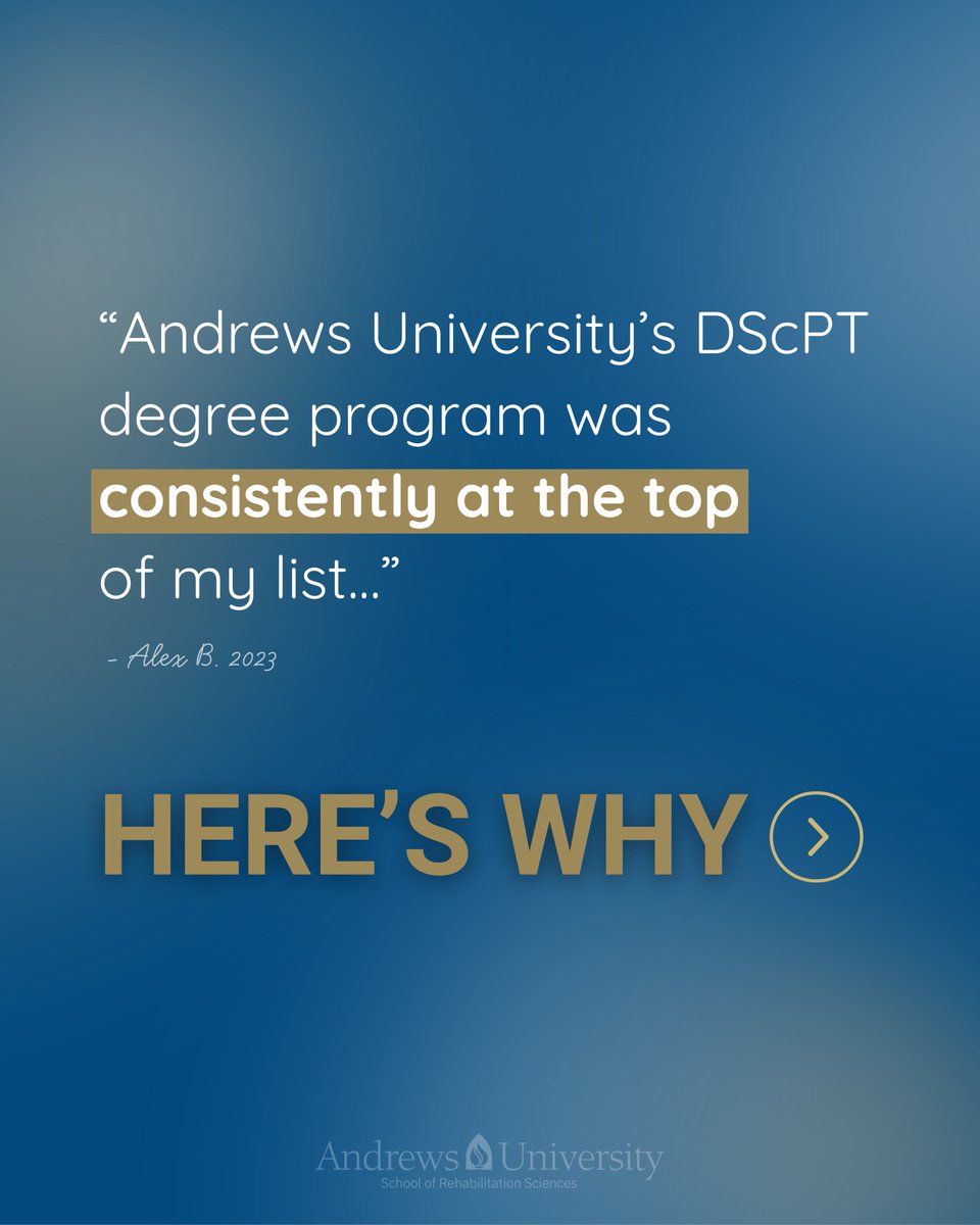 auptpostpro's tweet photo. If you want to know if Andrews is the right choice for you, comment the word "SEND," and we'll send you more information. https://t.co/OE0SZLqicR