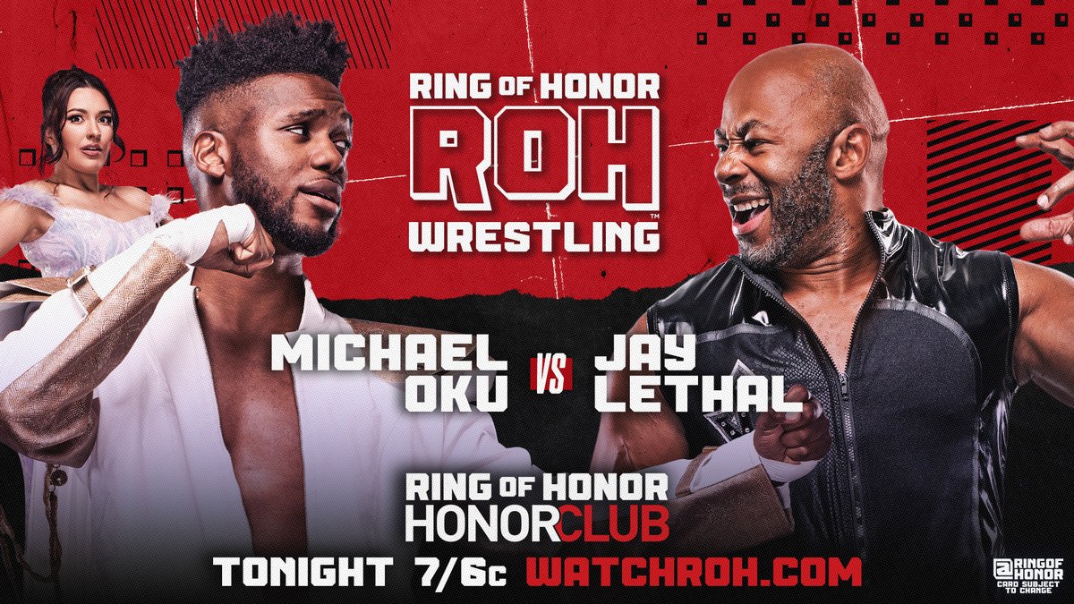 ringofhonor's tweet image. Feel the fallout from Supercard of Honor with a brand new episode of ROH TV TONIGHT at 7PM ET / 6PM CT!
📺 Watch it exclusively on #HonorClub at WatchROH.com