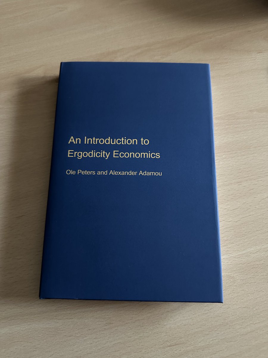 tsifkos's tweet image. Finally arrived; it’s going to be a busy weekend 😁
P.S. I wish I had asked for a signed copy @ole_b_peters @alex_adamou