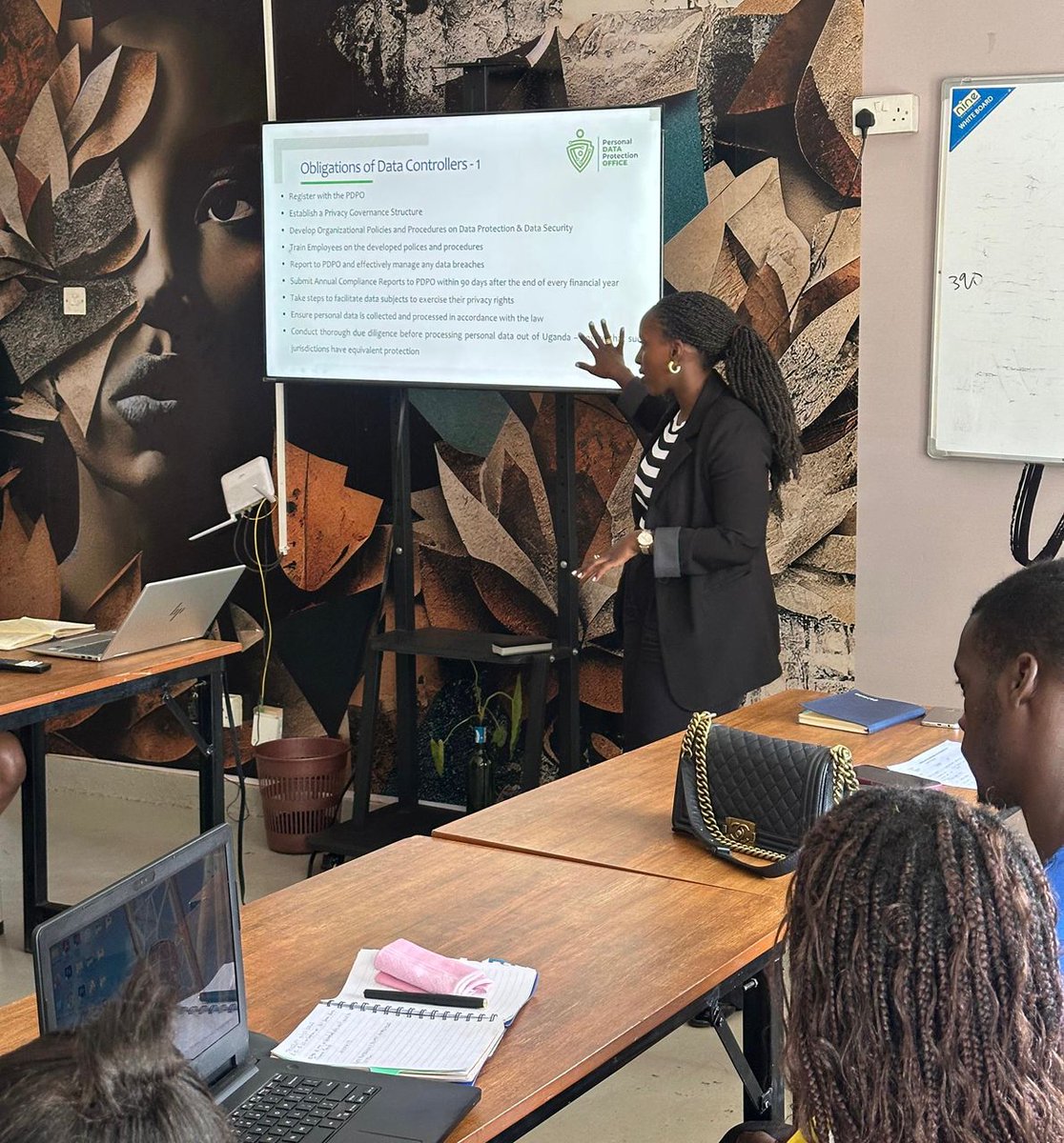 mkazipreneur's tweet image. Earlier today, the Mkazipreneur team participated in a training led by the @pdpoUG, covering data protection principles, rights of data subjects, security, and compliance.
A timely session that reinforced our commitment to data privacy.
#DataProtection #Privacy