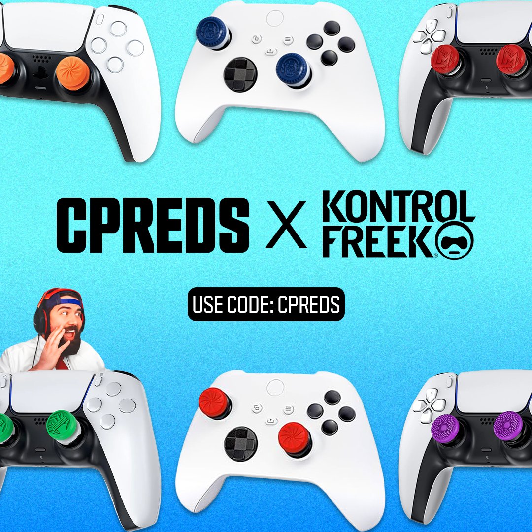 CPreds_'s tweet image. If you want to improve at Call of Duty/Warzone, one of the best ways is with @KontrolFreek! Use code "CPREDS" to get yourself some High Rise Thumbsticks! glnk.io/3vlxq/cpreds #ad #KontrolFreek #KF
