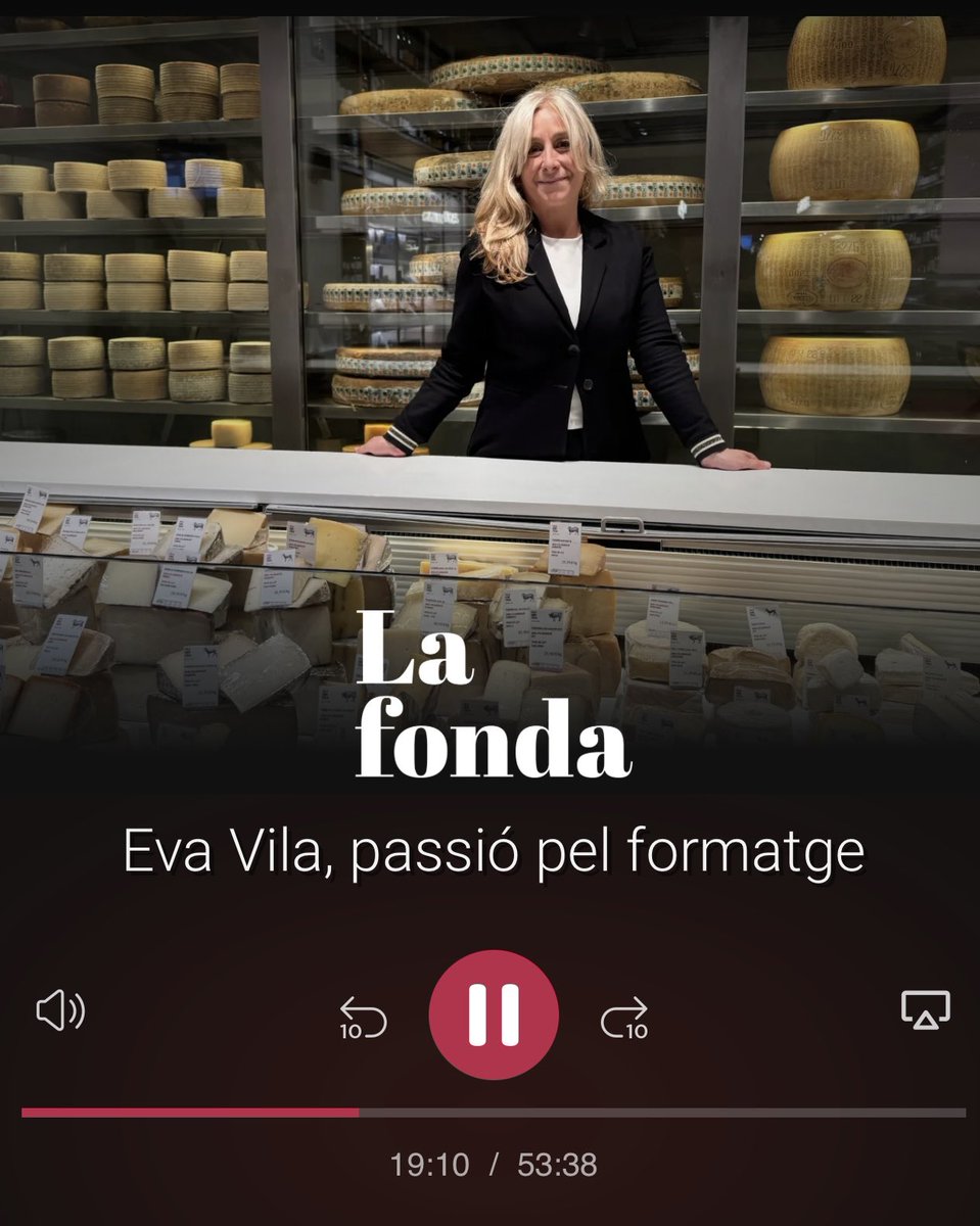 Entrevista a l’Eva Vila al programa La fonda de Catalunya Ràdio de Pep Nogué. 

A partir del minut 19:05. ➡️ bit.ly/4lDKpnq