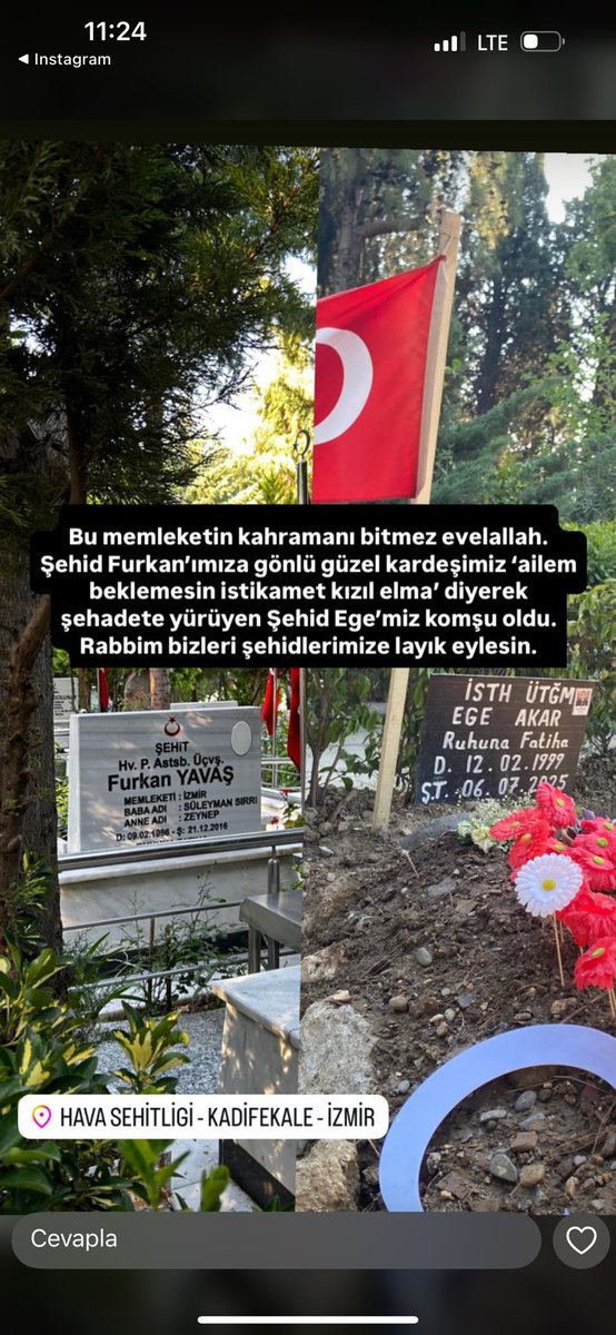 KAHRAMALARA SELAM OLSUN