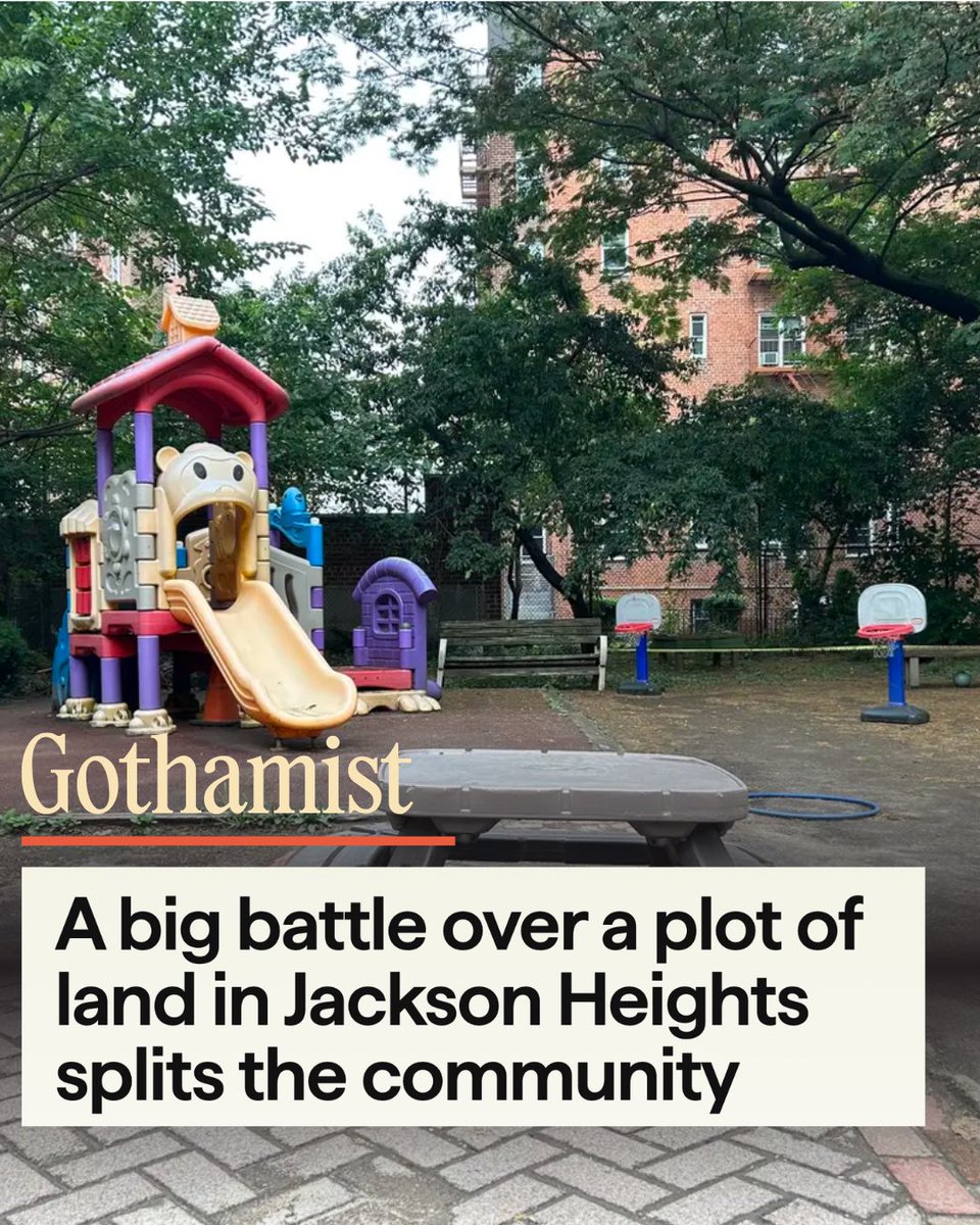 voteshekar's tweet image. We have heard from so many neighbors about how much they & their children love the St Mark’s play yard. It is one of two green spaces in Jackson Heights. Together w/ @votejgr , we will all fight to save it because we know a better solution is possible.
bit.ly/44BVzDd