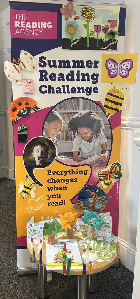 Join us at Halton libraries for lots of FREE #SummerReadingChallenge #StoryGarden events throughout the summer holidays 😎. Check out our website for more detail 😃

library.haltonbc.info/summer-holiday…
HH