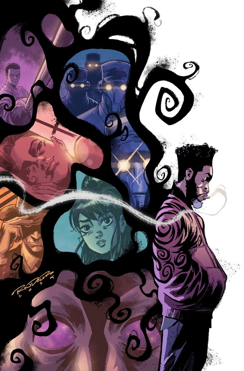kharyrandolph's tweet image. Jordan Clark and Atagun Ilhan's ANCESTRAL RECALL #1, out August 6th. Covers by myself and Atagun Ilhan. Published by @AhoyComicMags.