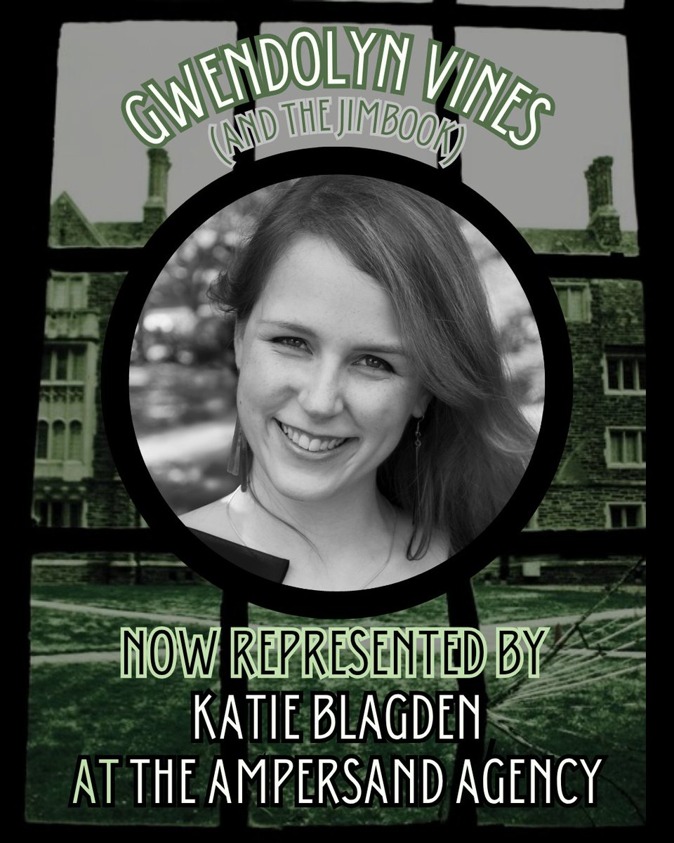 Gwend💫lyn Vines (@gwenvines) on Twitter photo So excited to announce that I am now represented by <a href="/KatieBlagden/">Katie Blagden (she/her)</a> at The Ampersand Agency!
I couldn't ask for a better partner in getting my STEM postgrad science fantasy, SEE IN ME THE WOLF, out into the world, & I can't wait to share our future SFFH projects with y'all! So excited to announce that I am now represented by <a href="/KatieBlagden/">Katie Blagden (she/her)</a> at The Ampersand Agency!
I couldn't ask for a better partner in getting my STEM postgrad science fantasy, SEE IN ME THE WOLF, out into the world, & I can't wait to share our future SFFH projects with y'all!