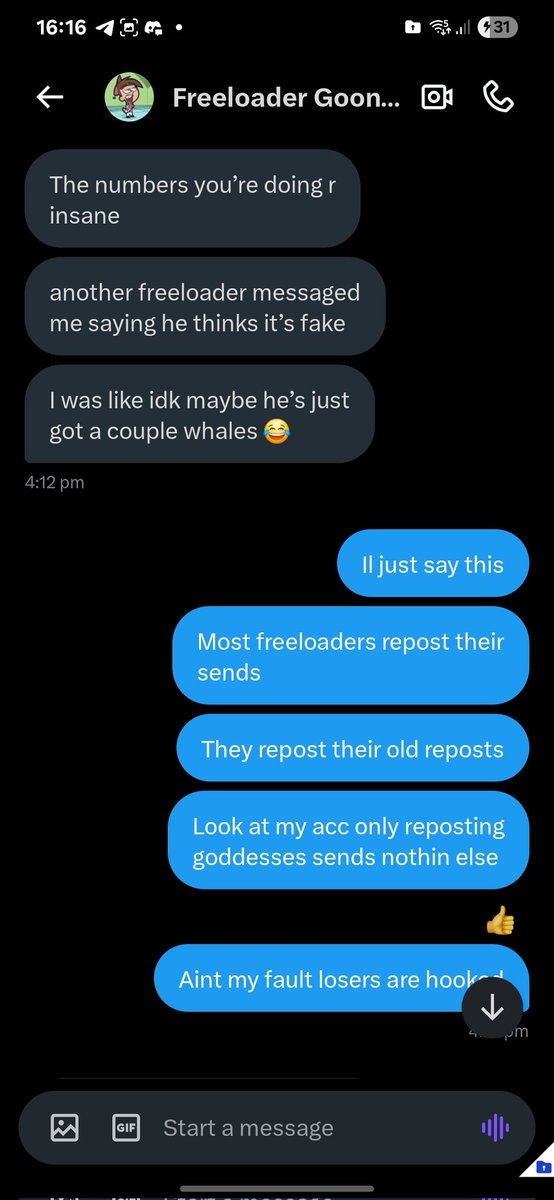 StudFreeloader tweet media