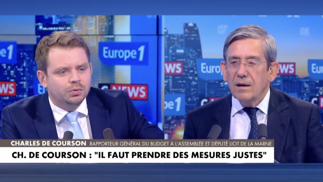 nicolasputsch's tweet image. (Vidéo) Charles de Courson : « Les parlementaires, les ministres, les anciens présidents et premier ministre doivent faire des efforts financiers » putsch.media/20250717/actua…