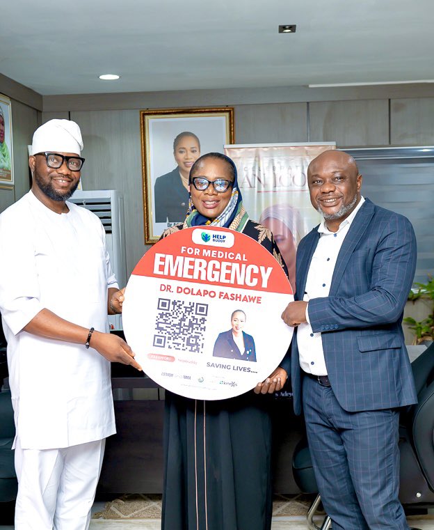 Help_buddynaija's tweet photo. We presented the HelpBuddy Emergency QR Code to Dr. Dolapo Fasawe, Mandate Secretary (FCT), who endorsed the project! 🙌

Together, we’re improving emergency response in Abuja &amp; across Nigeria.

🔗 https://t.co/lkF5WvAd1O
📞 08024230993

#helpbuddynaija #savinglives #emergency https://t.co/SkHFXbud42
