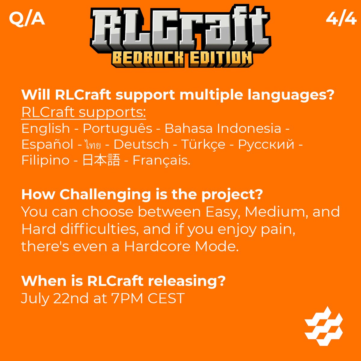 RLCraft Q/A from our Discord.