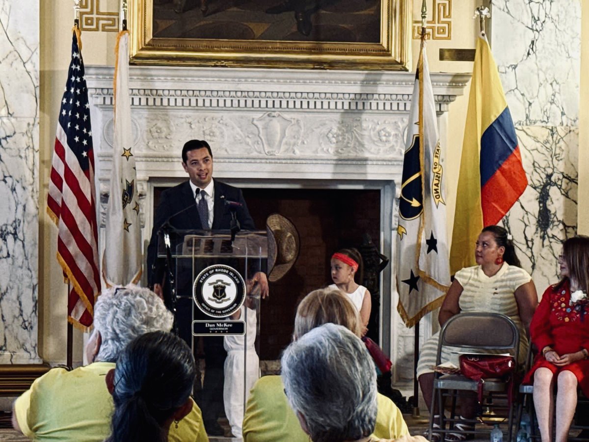 An amazing Colombian Independence Day celebration at the State House yesterday! Congratulations to Gabriel Martinez, Gustavo Vasquez and Andreina Mendoza for being recognized for their contributions to the Colombian community in Rhode Island! 🇨🇴🇺🇸