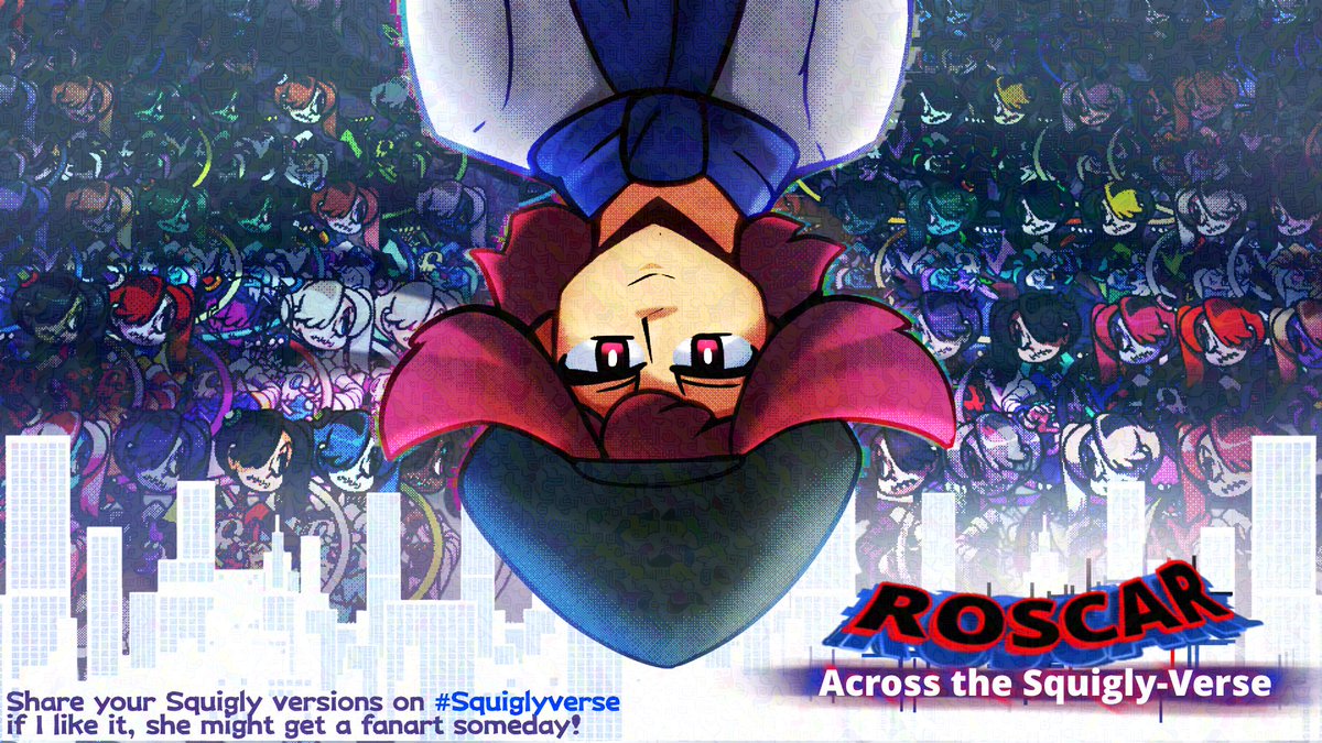 Einifor's tweet image. ππππΎπππ ππ πππ ππππππππππππ
Check out all My Squigly versions, plus the ones to come! π #squiglyverse
Share yours with the hashtag #squiglyverse (Fancard or Drawing), and if I love it, I might draw it someday! #Skullgirls #squigly