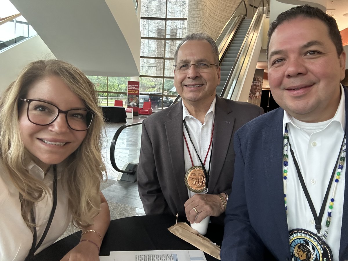 MSIFN - Mississaugas of Scugog Island First Nation (@msifn) on Twitter photo OTTAWA, CANADA July 16 & 17:
Mississaugas of Scugog Island First Nation Chief <a href="/KellyLaRocca01/">KellyLarocca</a> joins First Nations leaders in Ottawa for the First Nations Summit on Bill C-5.
Photo 2: Chief Kelly LaRocca with Chief EJ Fontaine from Sagkeeng FN and Chief Gordon Bluesky of OTTAWA, CANADA July 16 & 17:
Mississaugas of Scugog Island First Nation Chief <a href="/KellyLaRocca01/">KellyLarocca</a> joins First Nations leaders in Ottawa for the First Nations Summit on Bill C-5.
Photo 2: Chief Kelly LaRocca with Chief EJ Fontaine from Sagkeeng FN and Chief Gordon Bluesky of