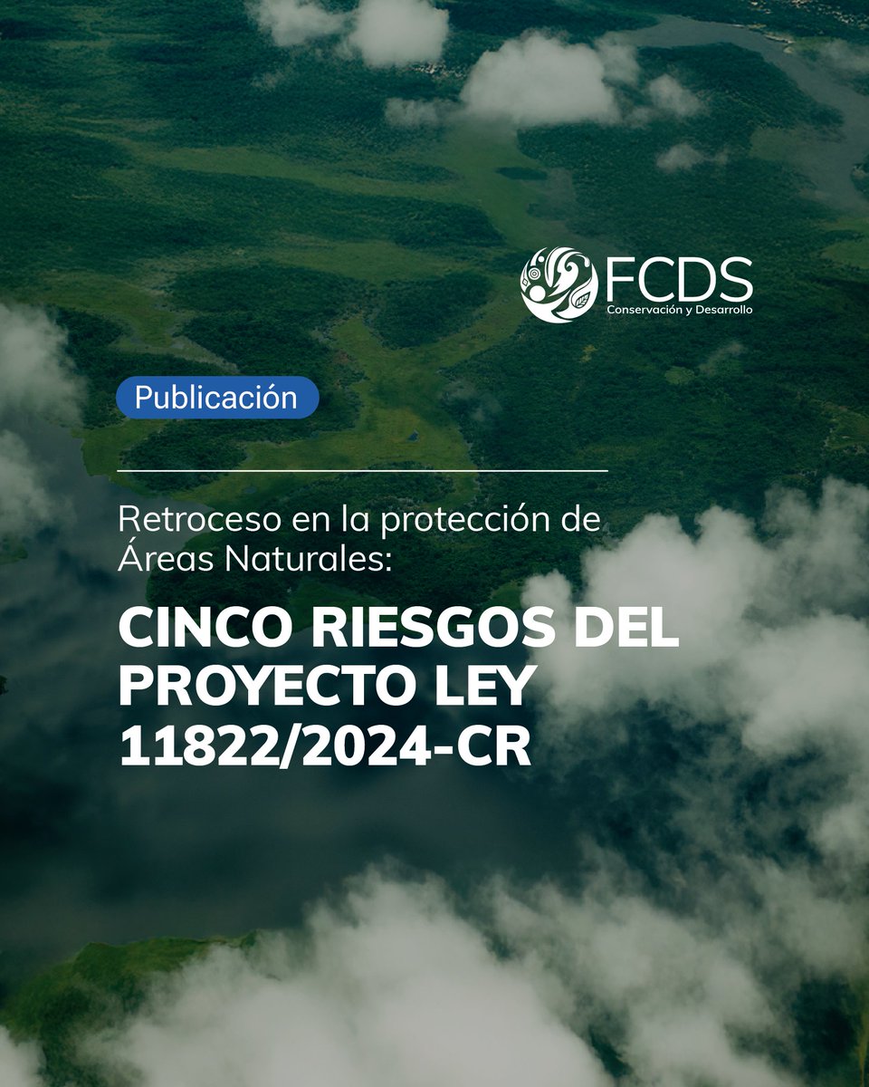 FCDS_Peru's tweet image. 🌿La Fundación para la Conservación y el Desarrollo Sostenible - FCDS Perú presenta el reporte &quot;Retroceso en la protección de Áreas Naturales: Cinco riesgos del Proyecto Ley 11822/2024-CR&quot;, un análisis técnico que examina los posibles impactos de la propuesta legislativa que…