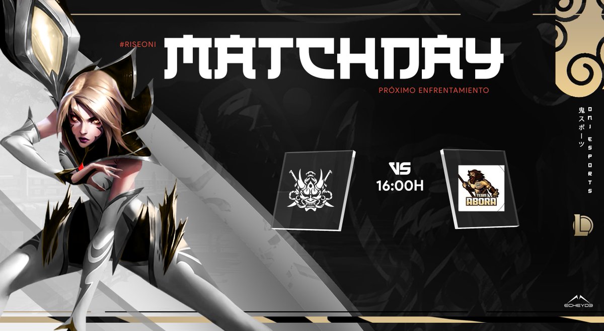 ONI eSports (@oniesports_) on Twitter photo HOY JUEGAN LAS BESTIAS:
🏆: <a href="/TLPTenerife/">TLP Tenerife</a> Semifinales
⚔️: TEAM ABORA
🕑: 17h 🇪🇸
🎮 <a href="/OGFugu/">Fugu</a>
🎮 @kordak_lol
🎮 #Ale
🎮 <a href="/ImKevvx/">just chillin</a>
🎮 <a href="/Chingu70/">Alejandro</a>
Queremos estar en la gran final... HOY JUEGAN LAS BESTIAS:
🏆: <a href="/TLPTenerife/">TLP Tenerife</a> Semifinales
⚔️: TEAM ABORA
🕑: 17h 🇪🇸
🎮 <a href="/OGFugu/">Fugu</a>
🎮 @kordak_lol
🎮 #Ale
🎮 <a href="/ImKevvx/">just chillin</a>
🎮 <a href="/Chingu70/">Alejandro</a>
Queremos estar en la gran final...