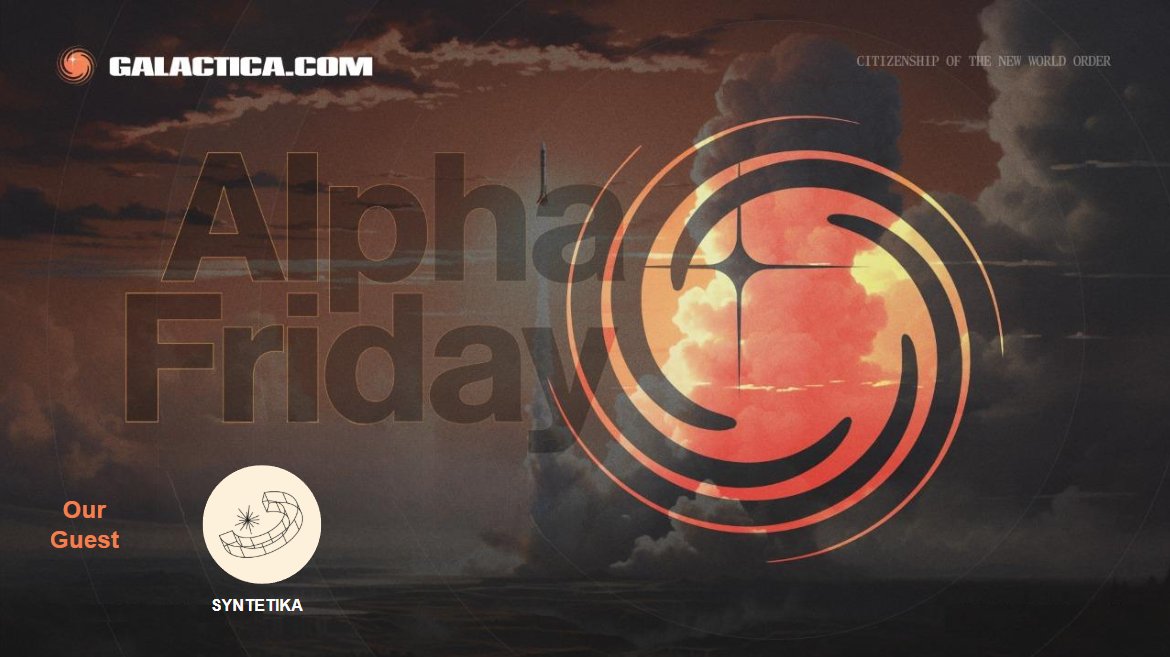GalacticaNet's tweet image. Galactica Alpha Friday — Weekly Community Call 🚀
Alpha Friday returns! Join the Galactica core team and community for key updates, exciting news, and a look at what’s coming next.
📅 Friday, July 18th
🕙 10 AM UTC
📍 Galactica Discord → discord.gg/galactica
📝 Agenda
🔹…