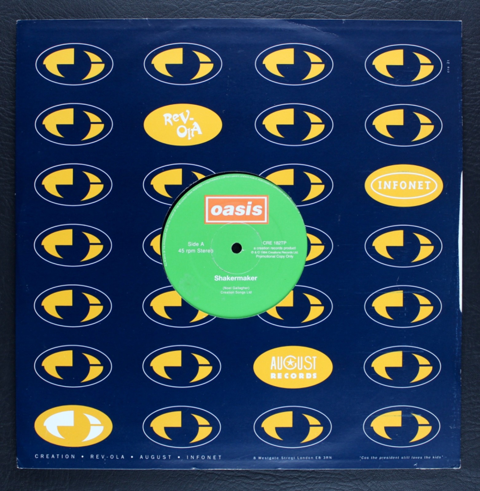 Oasis オアシスShakermaker 12inchレコード　UKオリジナル OASIS (オアシス) - Shakermaker +2 (UK オリジナル 12