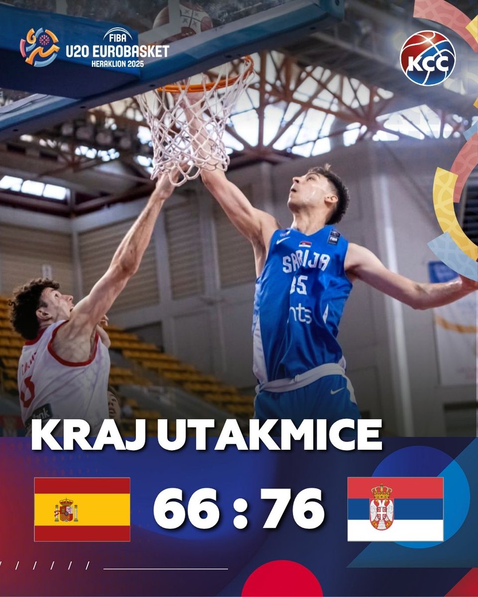 KSSrbije's tweet image. SRBIJA JE U POLUFINALU U20 EVROPSKOG PRVENSTVA‼️🇷🇸🔥

Za koga? ZA SRBIJU‼️❤️🇷🇸