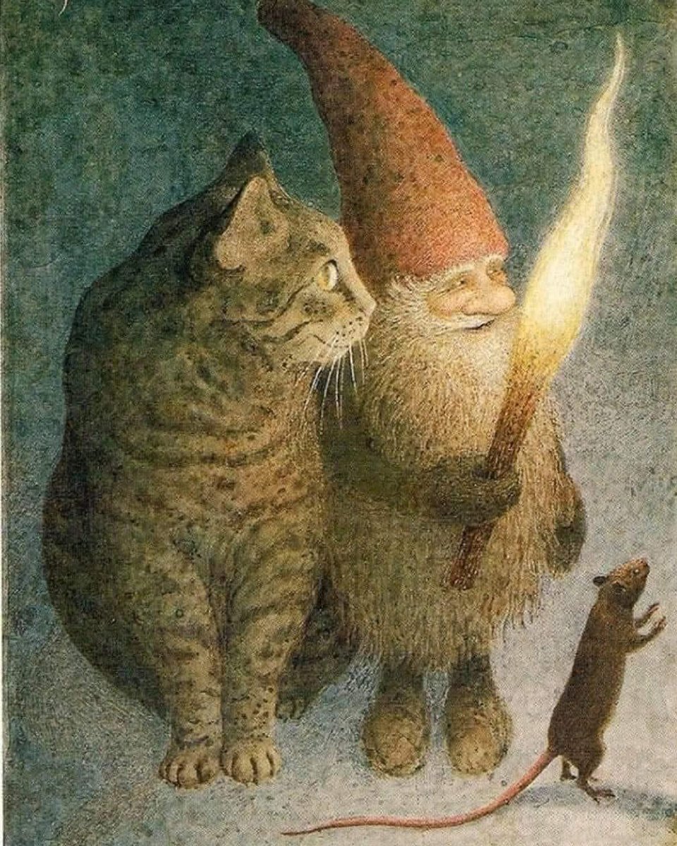 lizzyscardinal's tweet image. We’ve barely started our day and I’m already on circuit overload. 😞 Gong to stay off here as much as possible today. Have a lovely day. I leave you with a tomte and friends.
