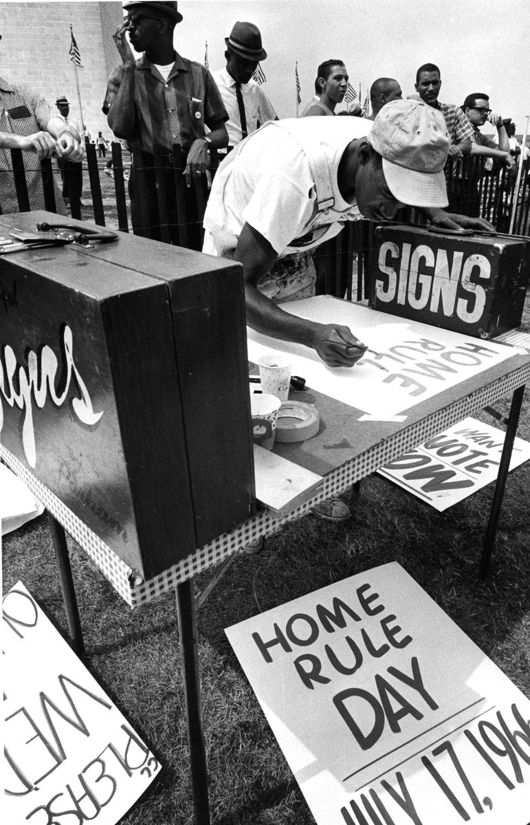 councilofdc's tweet image. On this date in 1966, an impressive Home Rule Day rally was held on the Mall, attended by thousands
Home Rule took 8 more years to achieve. This year, we will celebrate its 51st (hint) anniversary
Yet Home Rule itself is challenged today, & we must fight to protect & expand it