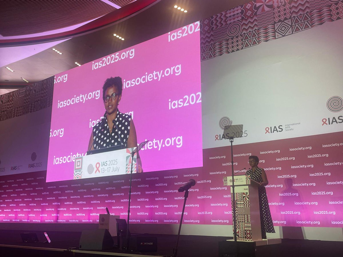 IAS - the International AIDS Society (@iasociety) on Twitter photo “This week, we saw <a href="/WHO/">World Health Organization (WHO)</a> releasing its guidelines on using #lenacapavir for PrEP. This is a giant step toward ending #HIV. - #IAS2025 Local Chair Jeanine Condo 🇷🇼 “This week, we saw <a href="/WHO/">World Health Organization (WHO)</a> releasing its guidelines on using #lenacapavir for PrEP. This is a giant step toward ending #HIV. - #IAS2025 Local Chair Jeanine Condo 🇷🇼