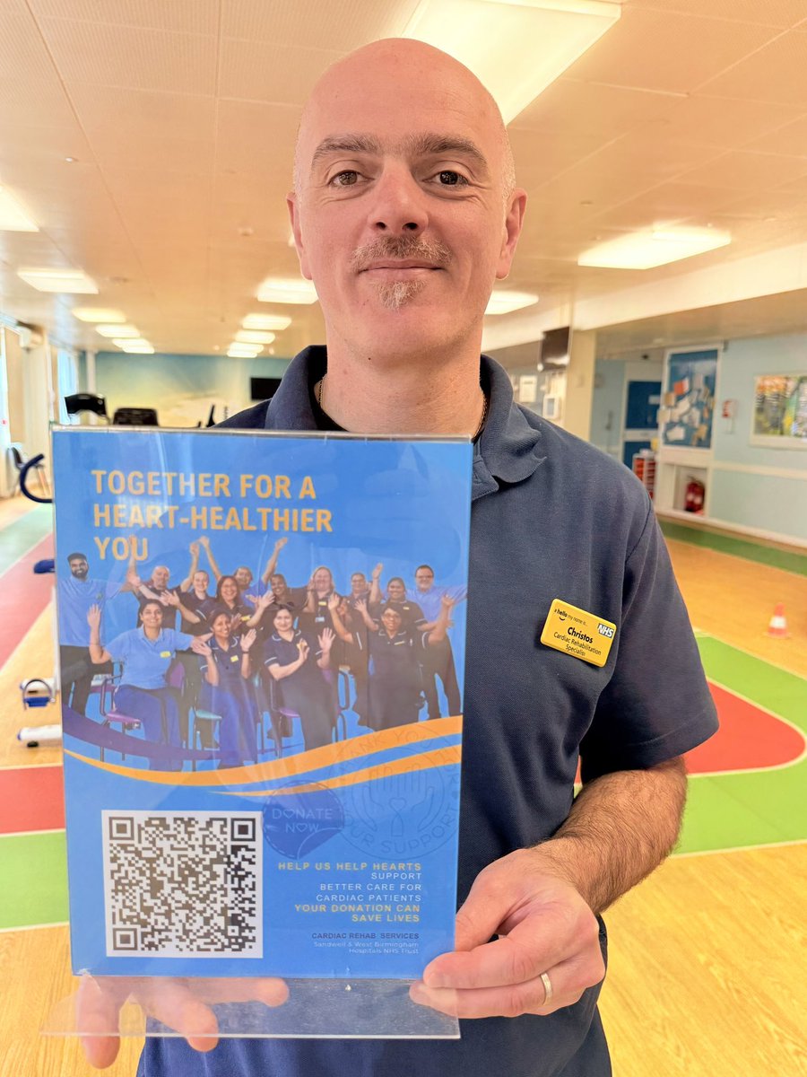DrDerekConnolly's tweet image. Launching our new campaign for improved equipment in our Birmingham cardiac rehabilitation Centre

@SWBHCharity @SWBHnhs @CardiologySWBH