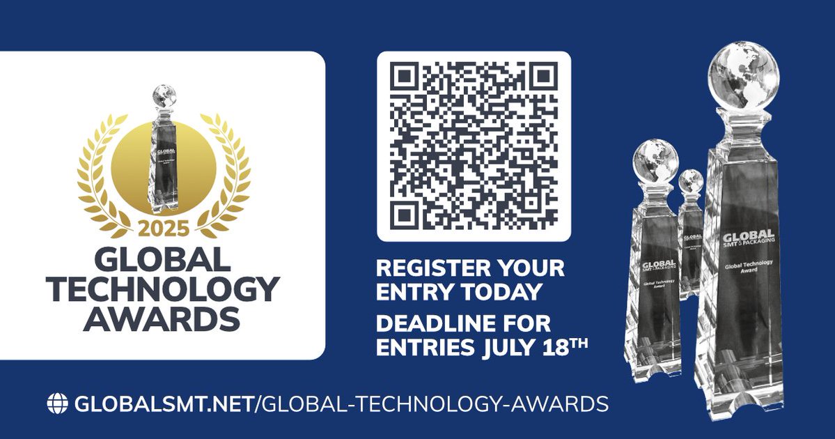 globalsmt's tweet image. Final Chance – Entries Close Tomorrow!
This is it—your last opportunity to shine on the global stage.
Submit your entry to the GLOBAL Technology Awards and show the industry what true innovation looks like. Recognition, credibility, and global exposure are just one step away.…