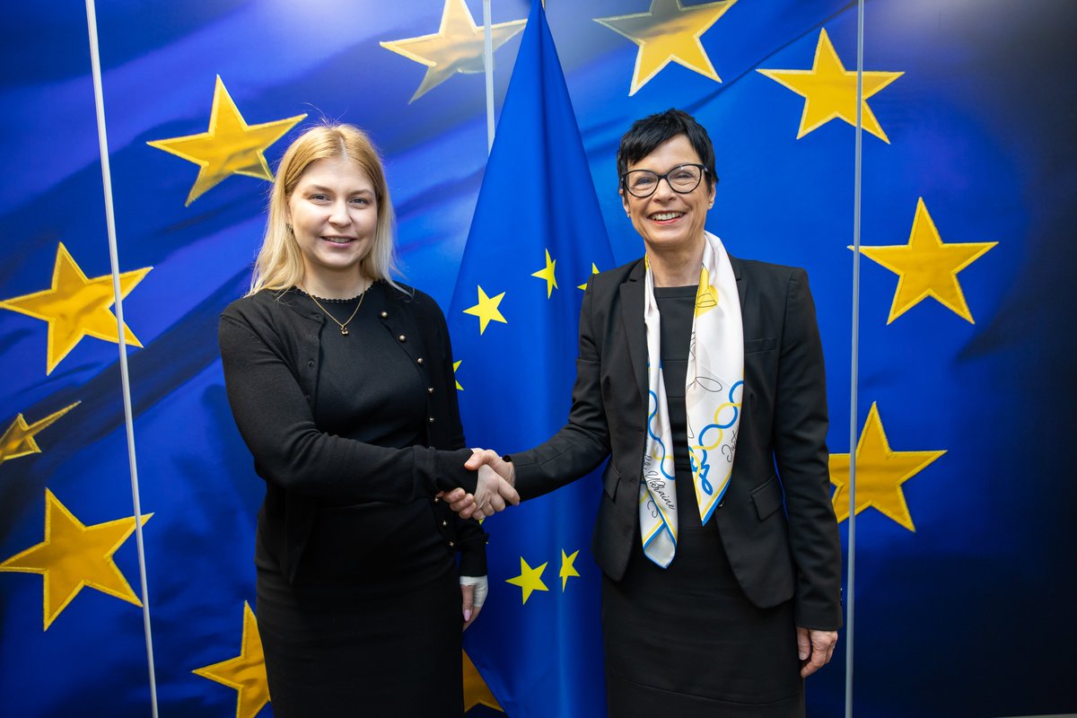 MartaKosEU's tweet image. Dear @StefanishynaO, Ukraine's EU accession process progressed significantly because of you.
Thank you, it was an honour and pleasure to work with you and I wish you all the best for your new role.