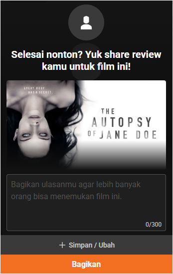 MindaXtv's tweet image. Nonton di CatchPlay Free ... Proses Otopsi jadi ngeri ...

#Sore #Malam #Kulit