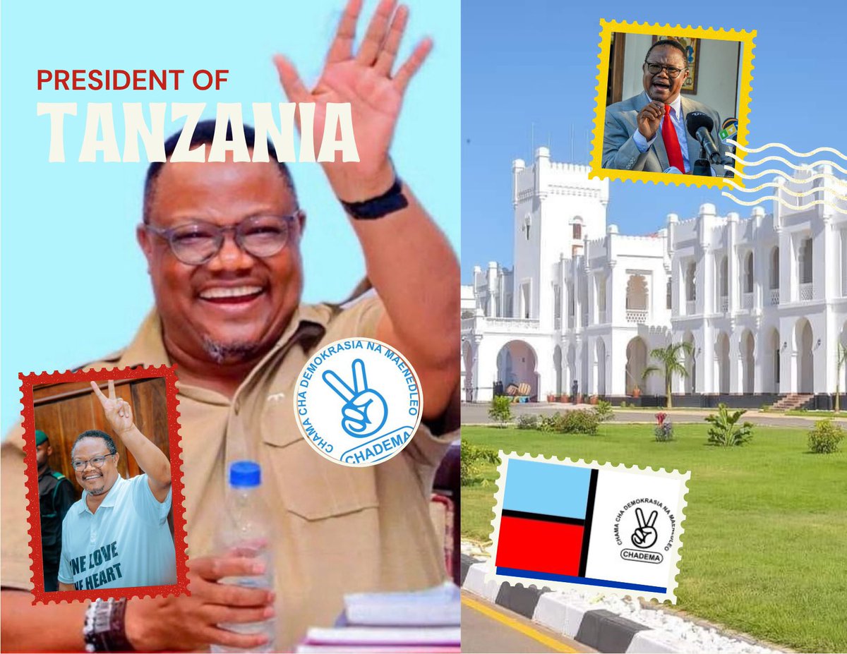Pokeeni unabii 🔥
Next President of the United Republic of Tanzania 
Bi Kizimkazi leo atalala na viatu maana watu hawataki kusikia ujinga wake