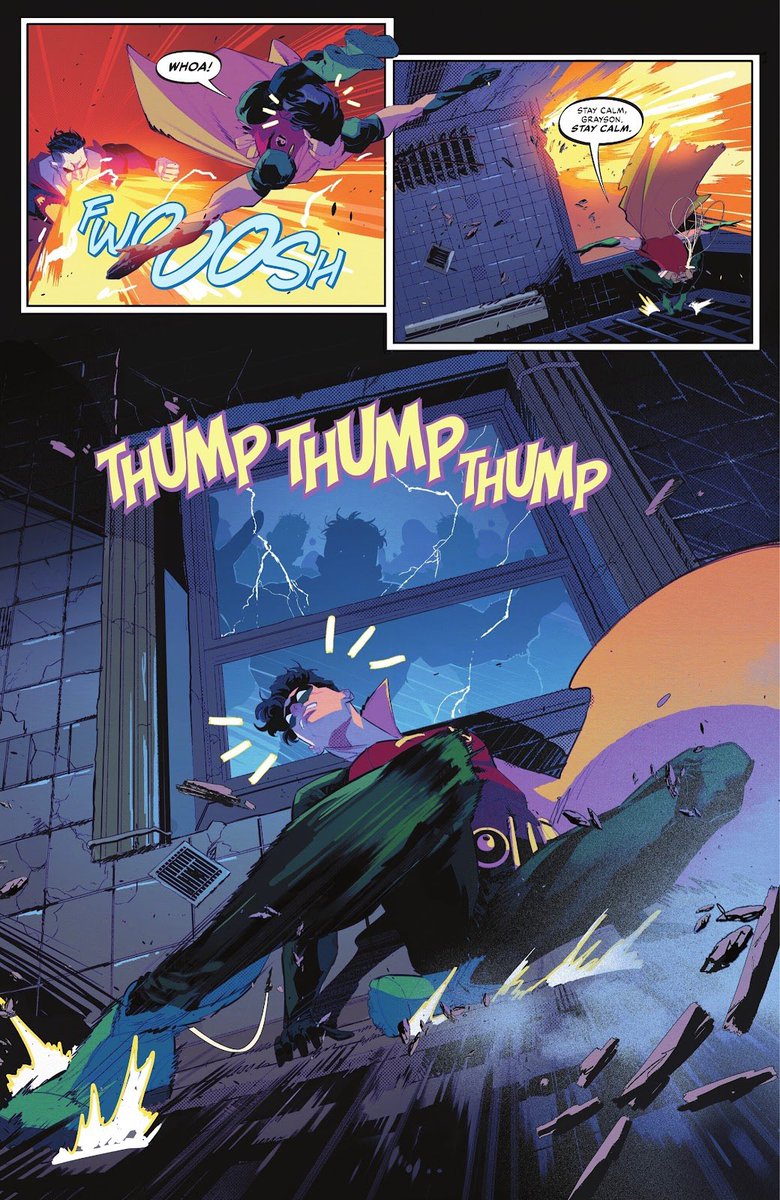 Agutierrezart's tweet image. Out now, Batman/Superman World’s Finest #41! You got this, Grayson!